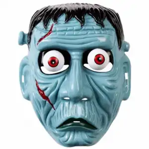 Maske Frankenstein Temalı Sallanan Oynar Gözlü
