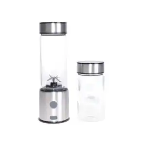 Çift Hazneli Cam Blender USB Type-C 450 ml ve 350 ml