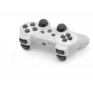 Kablosuz Bluetooth Gamepad PS3 Uyumlu Beyaz Renkli