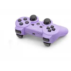 Şık Lila Gamepad PS3 Uyumlu Kablosuz Kontrol Cihazı