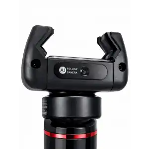 Ergonomik Gimbal Selfie Stick 360° Takipli Teleskopik Uzunluk