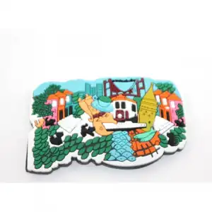 Temalı Magnet 7x10 cm Dekoratif (İstanbul Model)