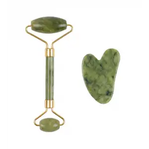 Kullanıma Uygun Jade Roller Gua Sha Taşı Seti