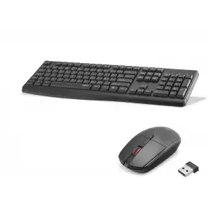 Klavye ve Mouse Seti 1600 DPI Tam Boy (Kablosuz Model)