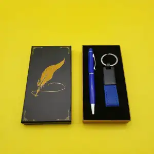 17 Cm Metal Deri Kalem Anahtarlık
