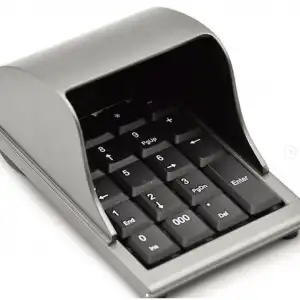 Ergonomik Kablolu Numlock Klavye 2.4GHz Windows Mac Uyumlu