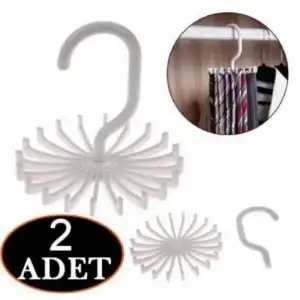 2 ADET Kemer Askısı 20 Kancalı