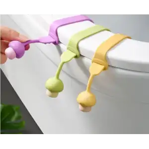 24 x 2.4 cm Kullanıma Uygun Klozet Kapağı Hijyen Aparatı