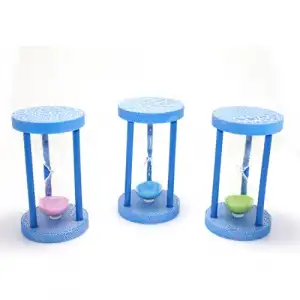 Şık Dekoratif Cam Kumsaati 17x10 cm Ofis ve Ev Kullanımı