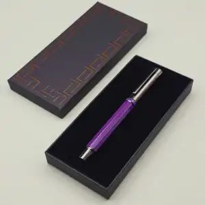 17 x 7.5 cm 13 cm Mavi Kalem Kutulu Mor Metal Roller
