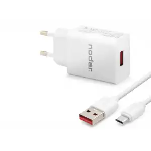Adaptör Micro Usb Hızlı Şarj Seti 12W 2.4A Usb lü Beyaz