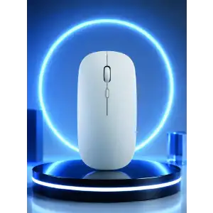 Kablosuz Bluetooth Mouse Beyaz Renkli Cihazlar için