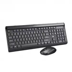 Ergonomik Kablosuz Klavye Mouse Seti 2.4GHz USB