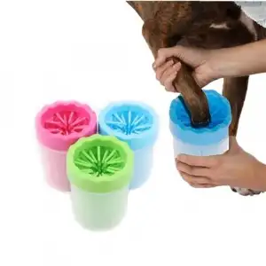 Kullanıma Uygun Soft Gentle Köpek Pati Yıkama Aparatı
