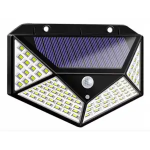 Duvar Lambası Solar Hareket Sensörlü 100 Led