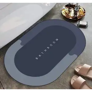 38x58 cm 1 Adet Kullanıma Uygun SÜPER EMICI BANYO PASPASI