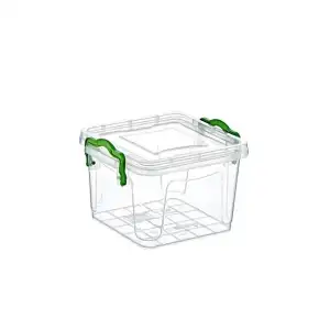 Kullanıma Uygun Tiny Box Kare Saklama Kutusu 0.3 Litre