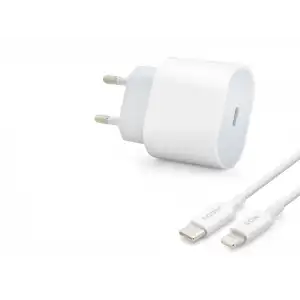Type C Lightning Hızlı Şarj Seti 20W Pd Beyaz