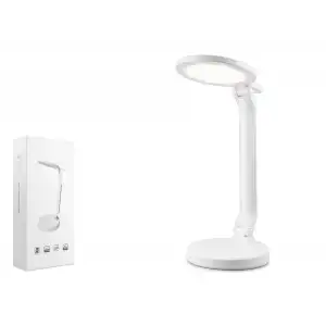 Masa Lambası Usb Şarjlı Beyaz Q908 2