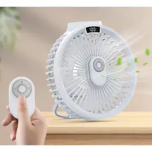 Dokunmatik 1 Adet Kullanıma Uygun Uzaktan Kumandalı Masaüstü Fan