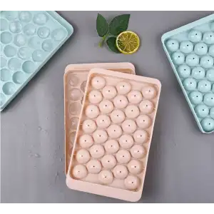 12 cm 33 parça Kullanıma Uygun Yuvarlak Buz Yapma Kalıbı