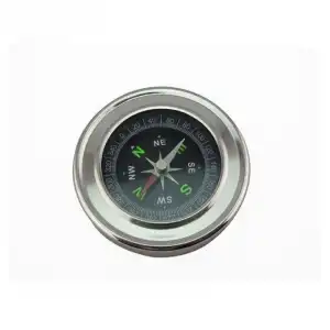 80Mm Ölçülü Yuvarlak Metal Kasa Dayanıklı Pusula