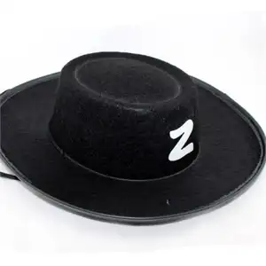 Kullanıma Uygun Zorro Şapkası Yetişkin