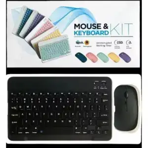 Kablosuz Siyah Klavye Mouse Seti 2.4GHz Ergonomik Tasarım