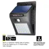 Hareket Sensörlü 20 LED Solar Dış Mekan Lamba