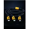 Çoklu Şarj Kablosu 240W Type-C Lightning Micro USB