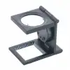 Cam 25x25 Mm Full Çelik Kaplı Katlamalı Büyüteç B
