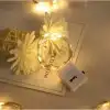 Sıcak Beyaz 2M Pilli Peri LED Işık Zinciri