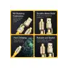 Hızlı Şarj ve Data Kablosu 4in1 Type-C Lightning Micro USB