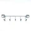 Şık Krom Banyo Askısı 5li Set ile Modern Dekorasyon