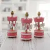 Romantik Dekoratif Atlı Karınca 6lı Açık Pembe Set