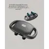 Ergonomik Şarjlı Masaj Tabancası 6 Başlıklı