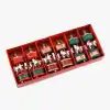 Ahşap Atlı Karınca Yılbaşı Süsü 6lı Set