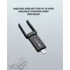 Taşınabilir AC1200 USB WiFi Adaptör - Yüksek Performanslı İnternet Çözümü