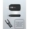 Taşınabilir AC1200 USB WiFi Adaptör - Yüksek Performanslı İnternet Çözümü