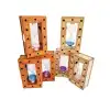 Dekoratif Ahşap Işıklı Kum Saati 17.5x10 cm Ev Ofis