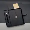 22.5 Cm Metal Mıknatıslı Kalem Seti Ajanda Defter Ve