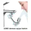 Robotik Kol Tasarımlı Akrobat Musluk Başlığı 1080° Dönüş