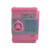 Eğlenceli Pembe ATM Kasa Kumbarası 12.5 cm 4 Haneli Şifreli