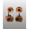 Taşınabilir Retro Hoparlör 5W Bluetooth FM Radyo