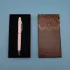 17 Cm Metal Kalem Beyaz Tükenmez