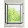 Pratik Çift Kanatlı Sineklik 100x120 cm Pencere Kullanımı