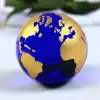Şık Dekoratif Dünya 6 cm Çapında Metal Stand ile