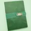 Vintage Tasarımlı Deri Kapaklı A5 Defter 106 Yaprak