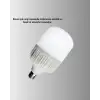 Enerji Tasarruflu Şarjlı Lamba E27 Uyumlu 30 Watt