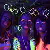 12 Adet Glow Taç Fosforlu Taç Karışık Renk